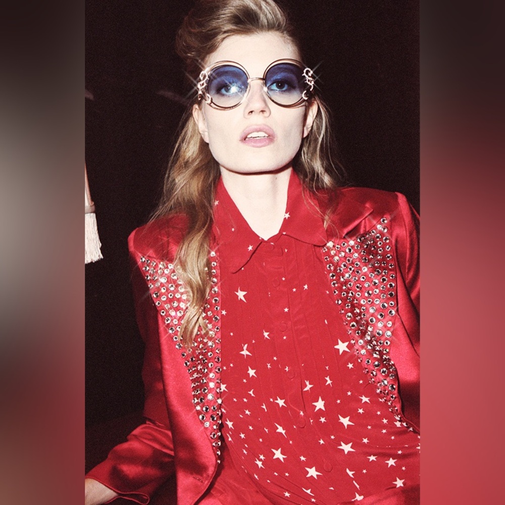 Stoned Immaculate x Stellaire Elton jacket in red size small